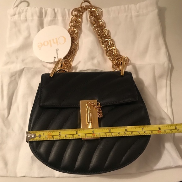 Chloe Calfskin Quilted Mini Drew Bijou Bag - Picture 2 of 7